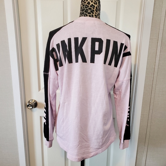 Pink by Victoria Secret Terry Pullover - Picture 5 of 9